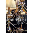 Candelabru modern antichizat 12xE14/40W, Miramare LU 2406/8+4 Silber Gold Orion